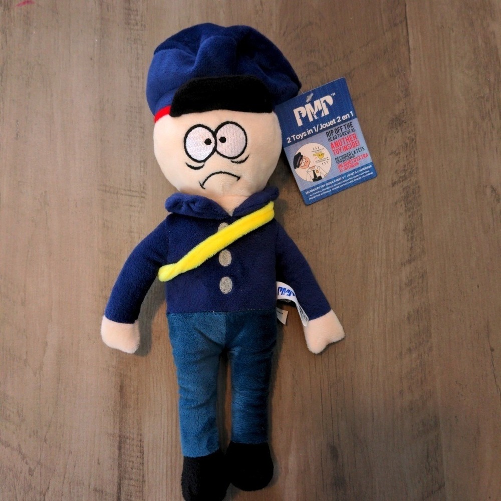 PMP 2-in-1 Plush Toy‎ Mailman Uniform Figure Hidden Dog Toy  Stuffed Animal
